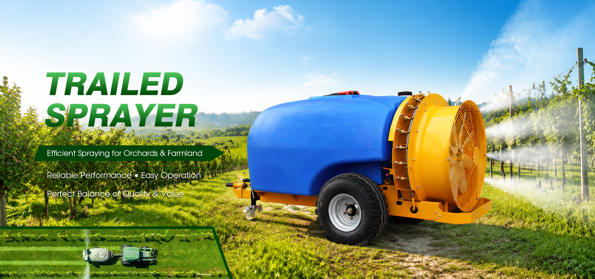 Fabricantes de pulverizadores agrícolas na China